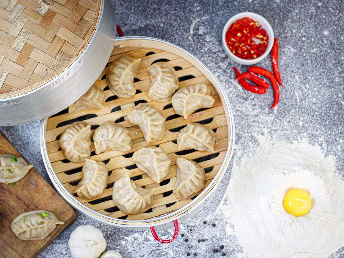 Dozen Classic Chicken Dumplings's image